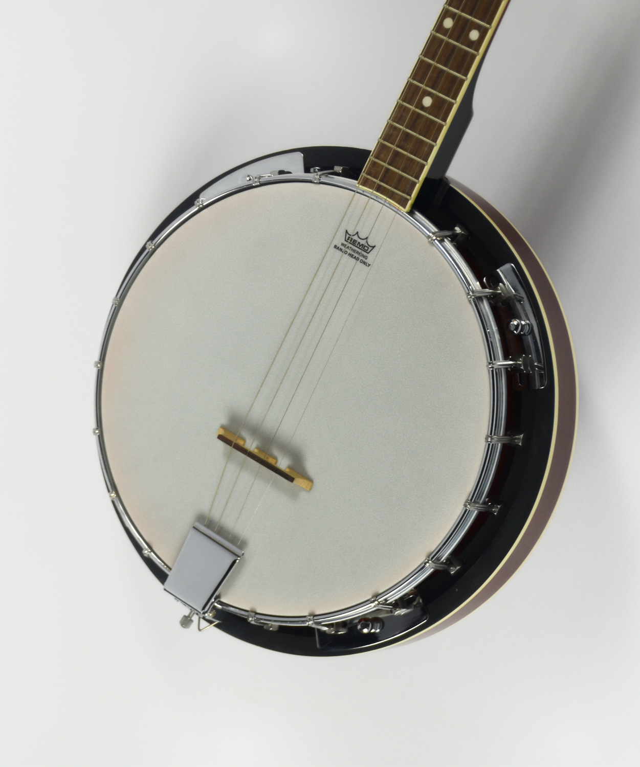 Sintonizzatore Testa Macchina Nichel Ad Ingranaggi Banjo 4 Corde Con - Foto 2